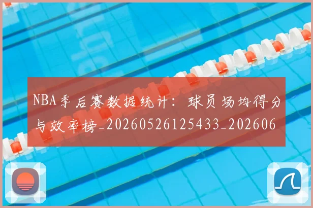 NBA季后赛数据统计：球员场均得分与效率榜_20260526125433_20260606165710